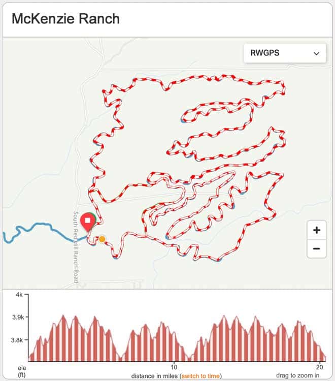 McKenziee Ranch Mountain Bike Rides