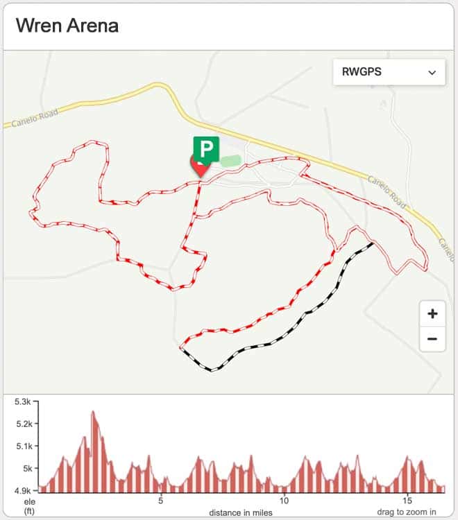 Wren Arena Mountain Bike Rides